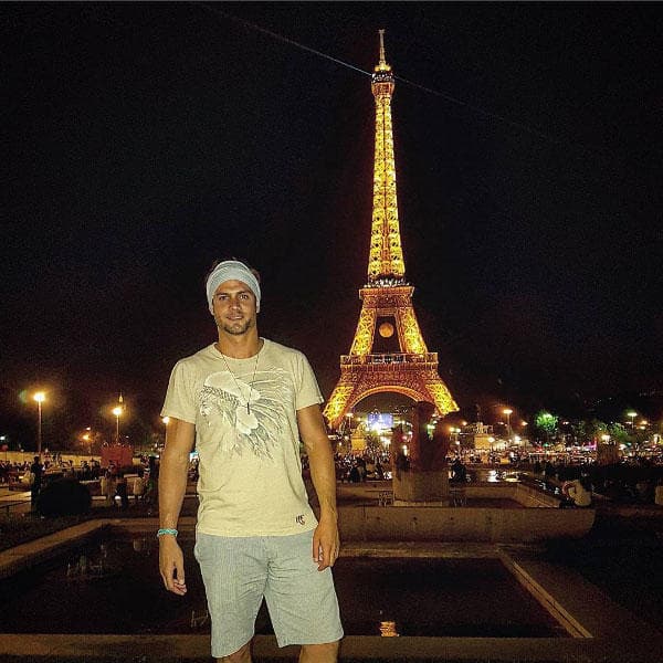 Como ya sabemos, Horacio Pancheri comenzó su carrera artística en las pasarelas de su natal país Argentina.