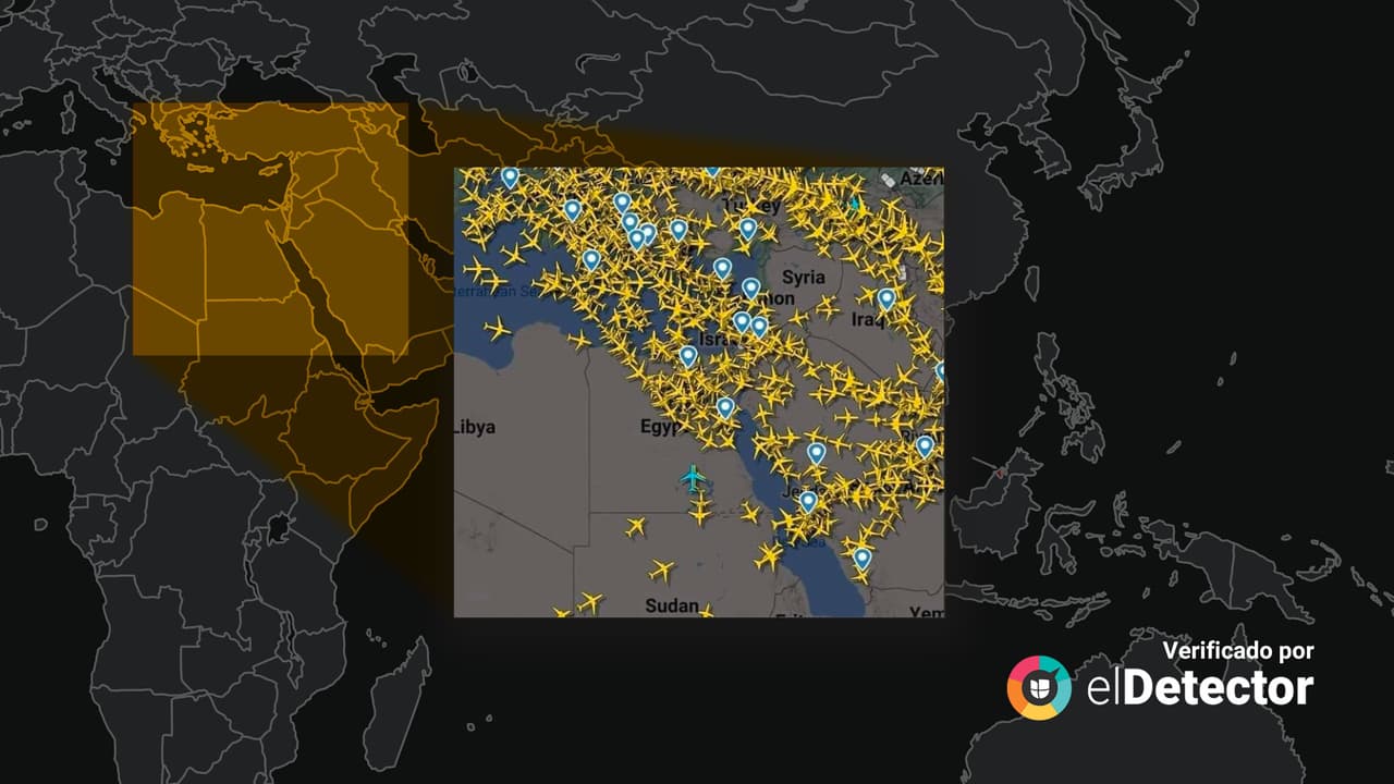 Lo que sabemos de esta imagen que dice mostrar “jets privados de líderes mundiales llegando” a la COP27