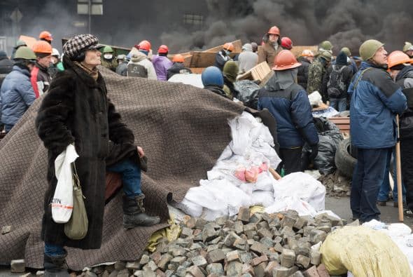 El presidente de Ucrania, Víktor Fédorovich Yanukóvich, parece dispuesto a pelear hasta el final.