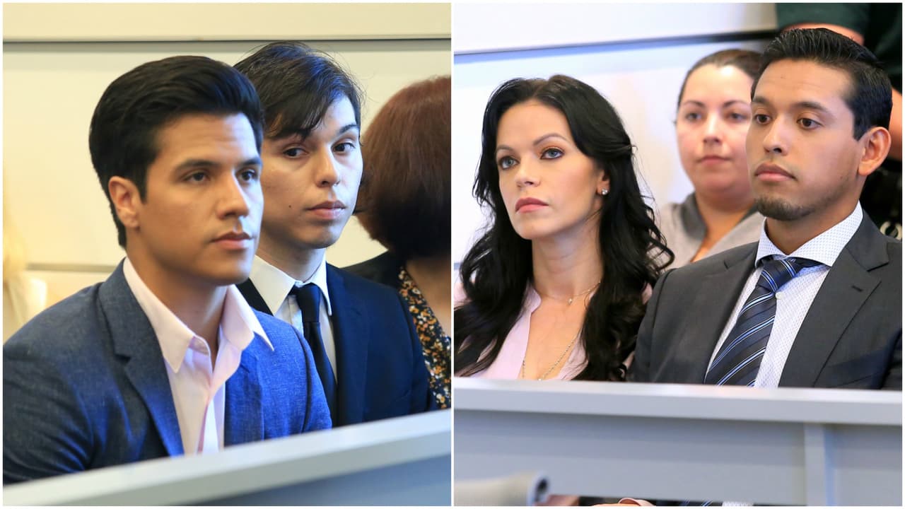 En abril de 2017, Luis Alberto, Joao Gabriel e Iván Aguilera se reunieron por primera vez para enfrentarse en la corte de Florida.