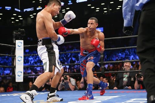 Mikey García regresó después de estar dos años fuera y noqueó a Elio Rojas.