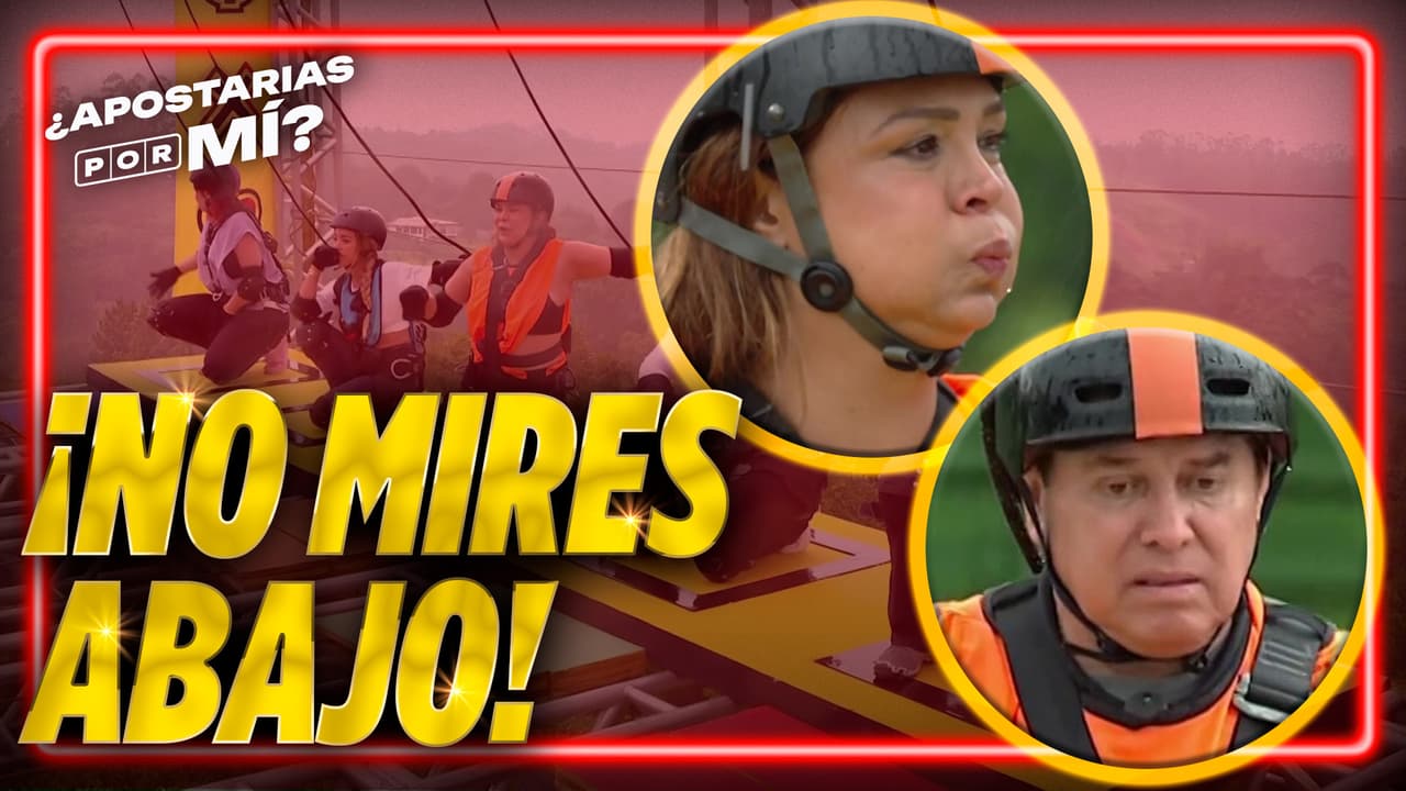 Con ganas de llorar: Mario y Brenda no ocultan su FOBIA a las alturas en el desafío