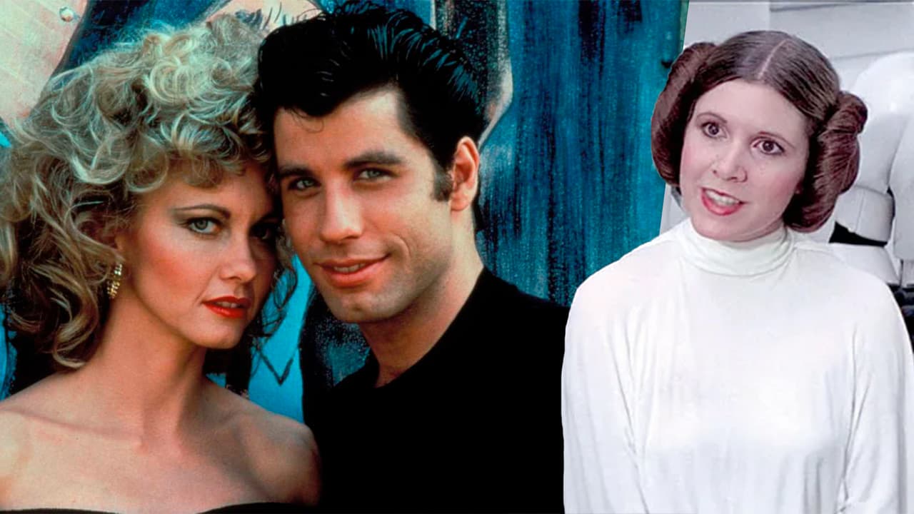 Carrie Fisher casi le quita el papel de Sandy a Olivia Newton-John y otros datos que no conocías de 'Vaselina'