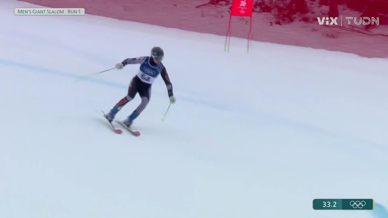 ¡Mexicano histórico en Milano Cortina! Carrera para guardar de Lasse Gaxiola