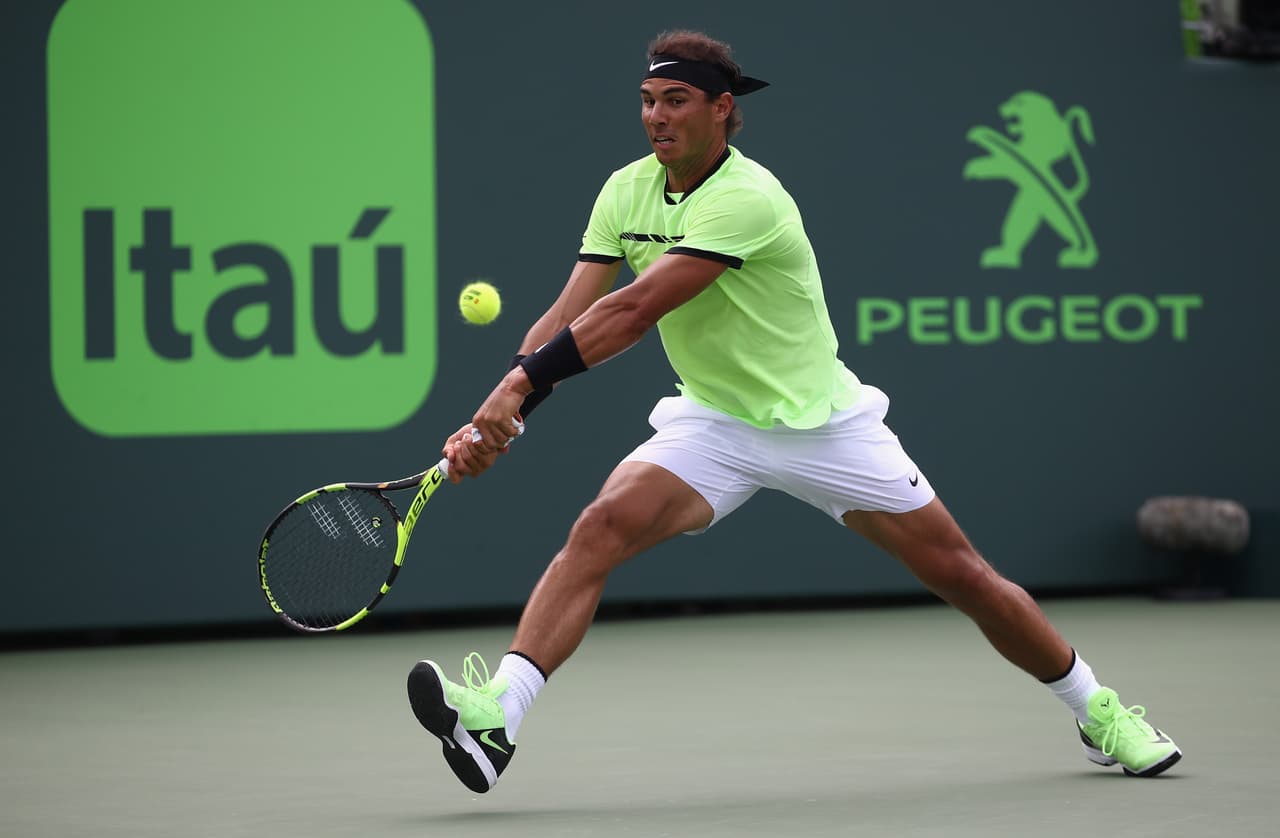 Nadal parece incapaz de hacerle daño en el chique en Miami y perdió su quinta final de un abierto que nunca ha conseguido ganar (2005, 2008, 2011, 2014 y 2017).