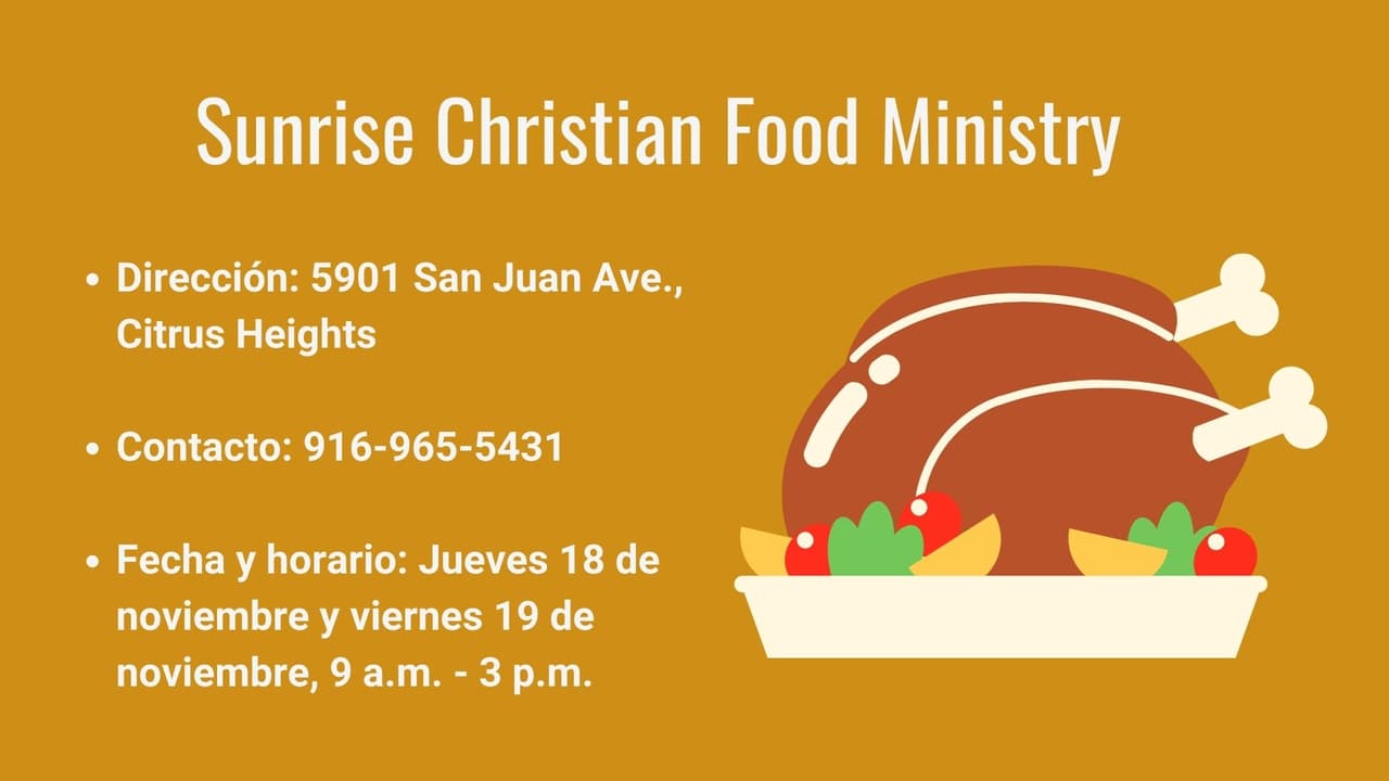 La entrega del pavo y sus acompañamientos será por orden de llegada, solo es uno por familia.