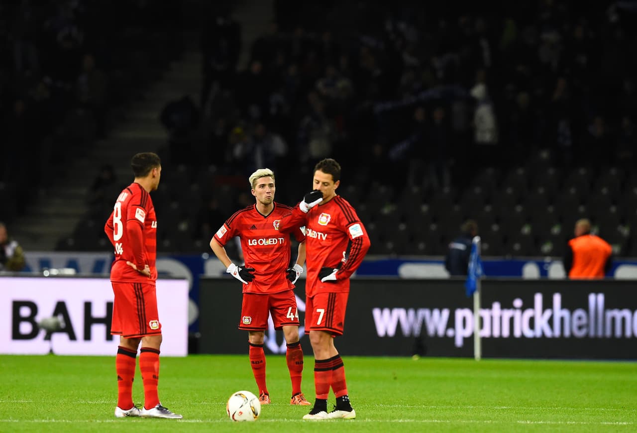 Hertha Berlín 2-1 Bayer Leverkusen: Chicharito vuelve a marcar pero su equipo pierde