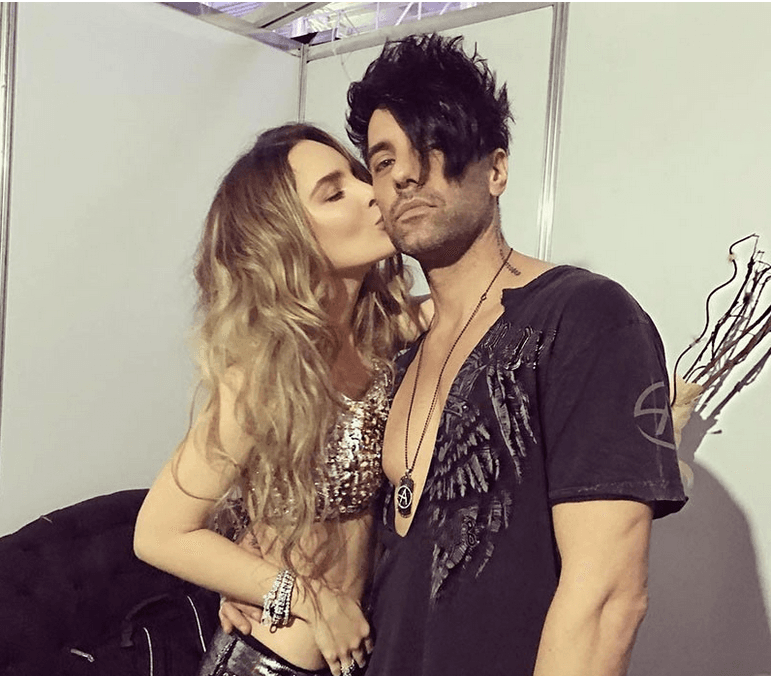 Antes de salir con Benjamín Talei, Belinda sostuvo una relación con el ilusionista neoyorquino Criss Angel, con quien terminó en el 2017.