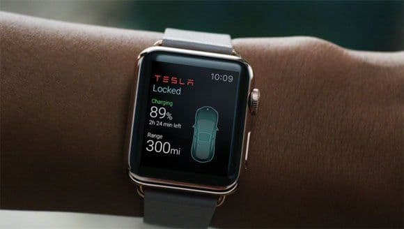 El Apple Watch podría controlar tu Tesla