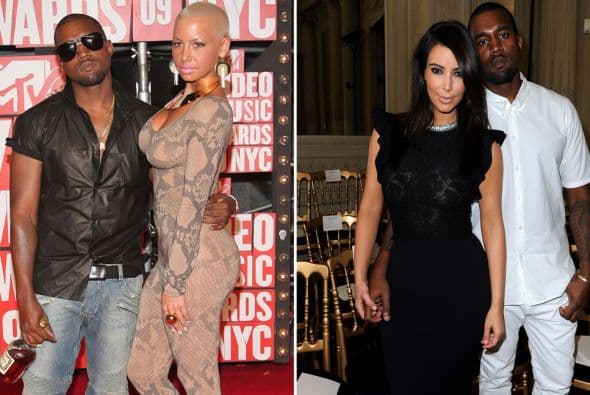 En medio de la pelea a Kanye se le ocurrió decir a Wiz Khalifa que había sido atrapado por una stripper, refiriéndose a Amber Rose...