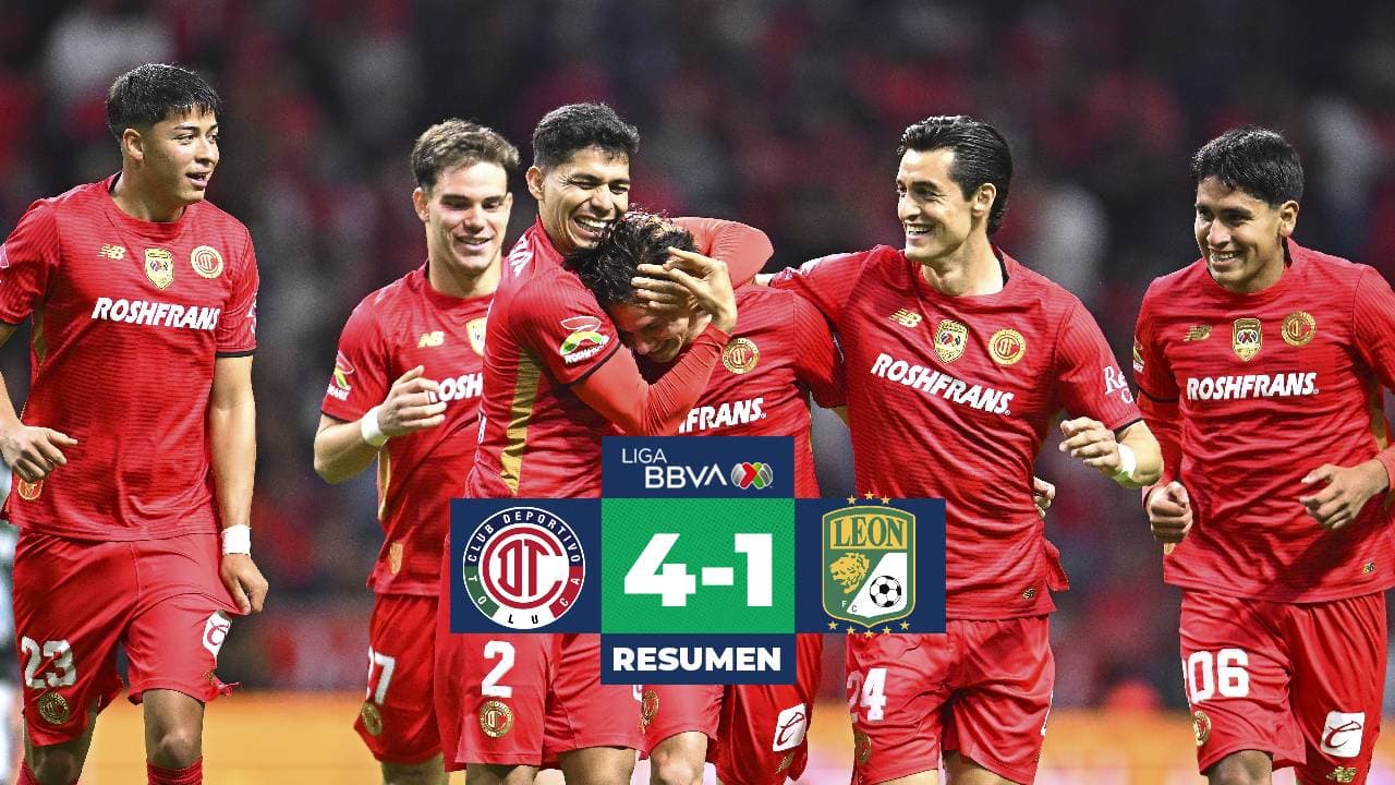 Toluca despide a León del Clausura 2026 con goleda en el Nemesio Diez