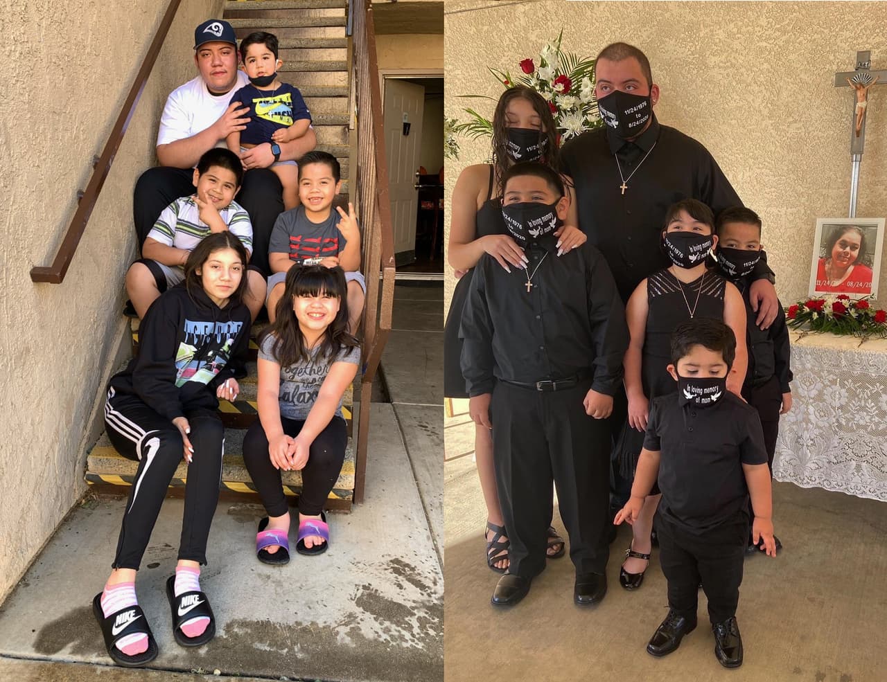 A pesar de las dificultades, su promesa de velar por sus cinco hermanos le ha permitido seguir adelante y luchar por su familia.