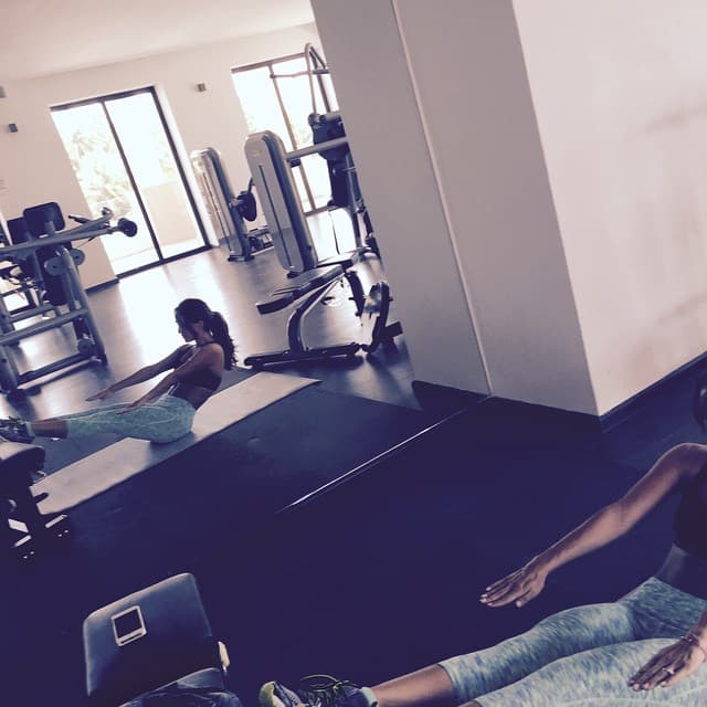 Algunas abdominales.