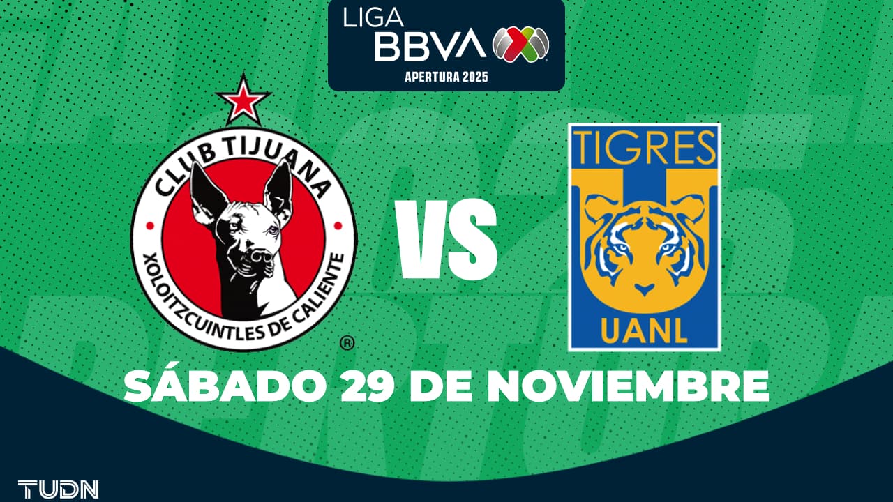 Horario y dónde ver Tigres vs. Xolos juego de vuelta de Cuartos de Final