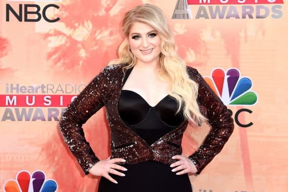 Meghan Trainor con su 'All About the Bass'.