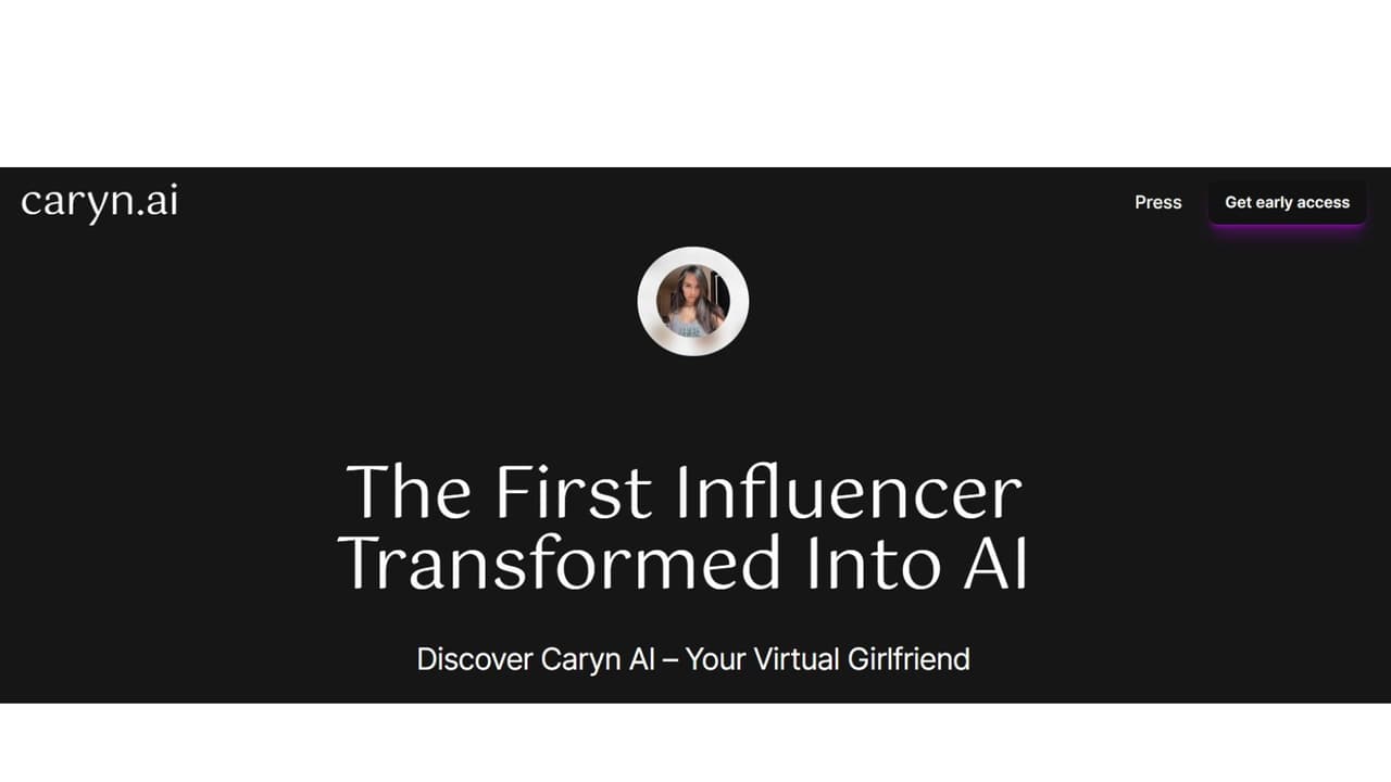 Página web de Caryn Marjorie