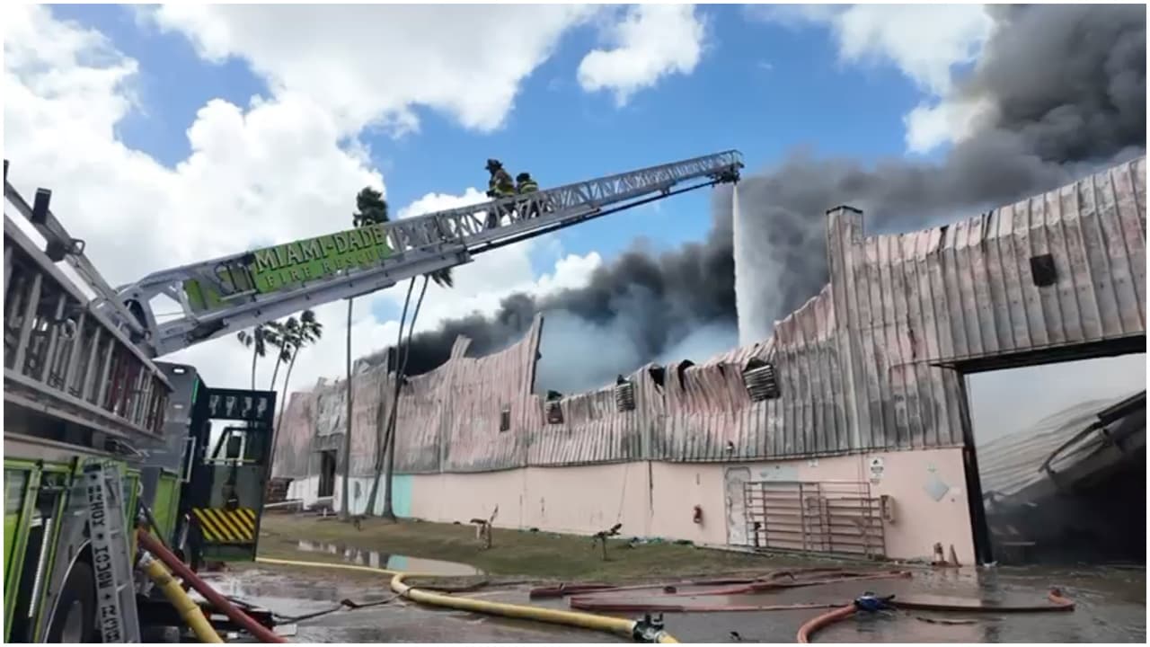 El incendio fue de nivel 5, una de las alertas más altas.