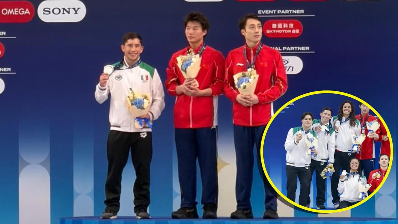 Willars lidera a México con plata en brillante actuación en Pekín