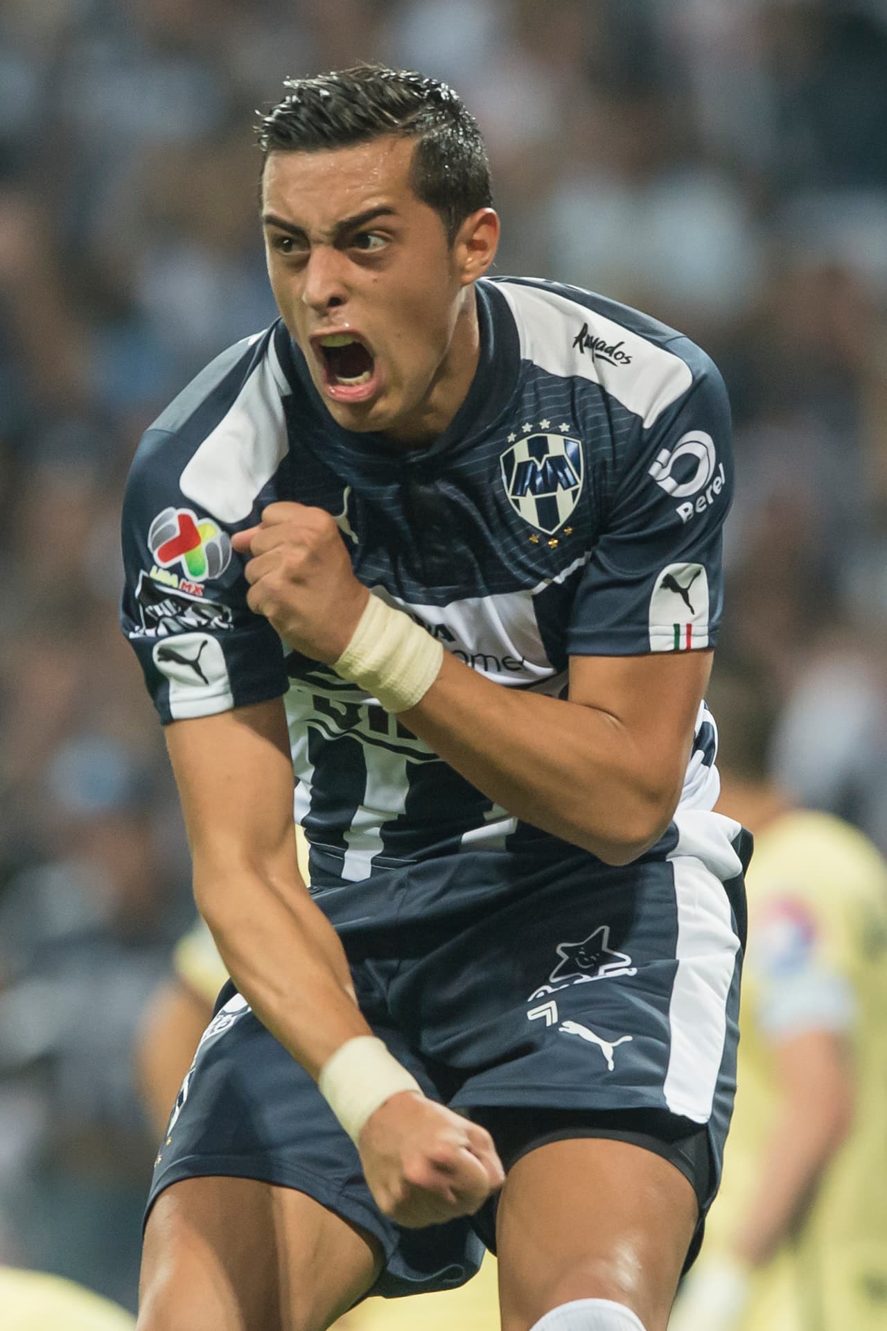El argentino Rogelio Funes Mori completa 9 tantos con Rayados de Monterrey, que ocupa el puesto 12 en la Liga MX.