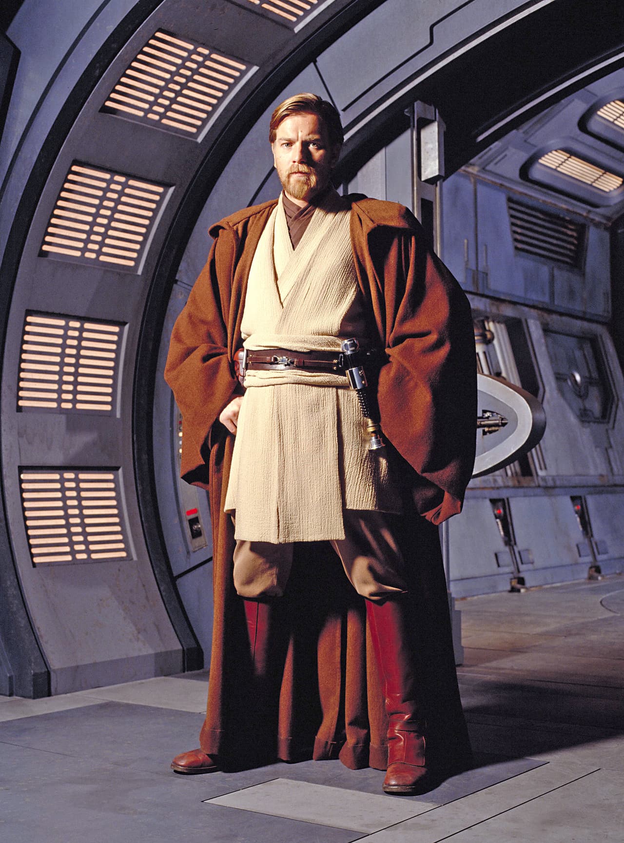 Ewan McGregor fue escogido para interpretar a Obi-Wan Kenobi otro de los inolvidables personajes de esta saga.