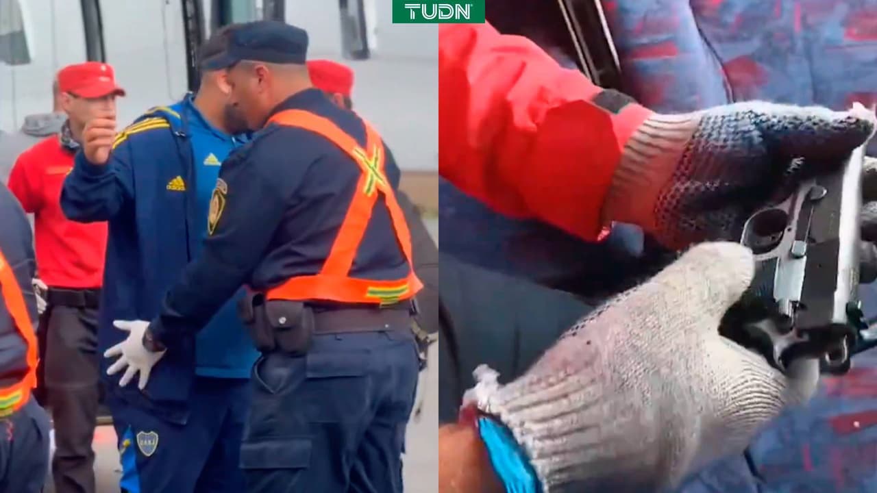 Detienen a aficionados de Boca Juniors por portación de armas y drogas