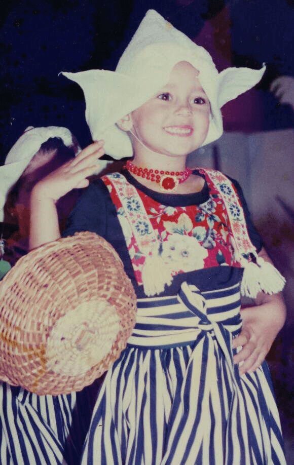 Cada vez que podía no dudaba en actuar y mostrar su talento.