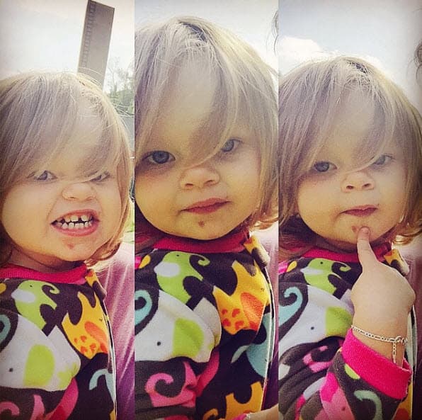 El actor comparte orgulloso las fotografías de su hija en sus redes sociales: “Siempre me reía de los que publicaban la fototeca de sus hijos... hasta que te conocí #Paloma #sinpalabras", escribió junto a esta imagen en Instagram.