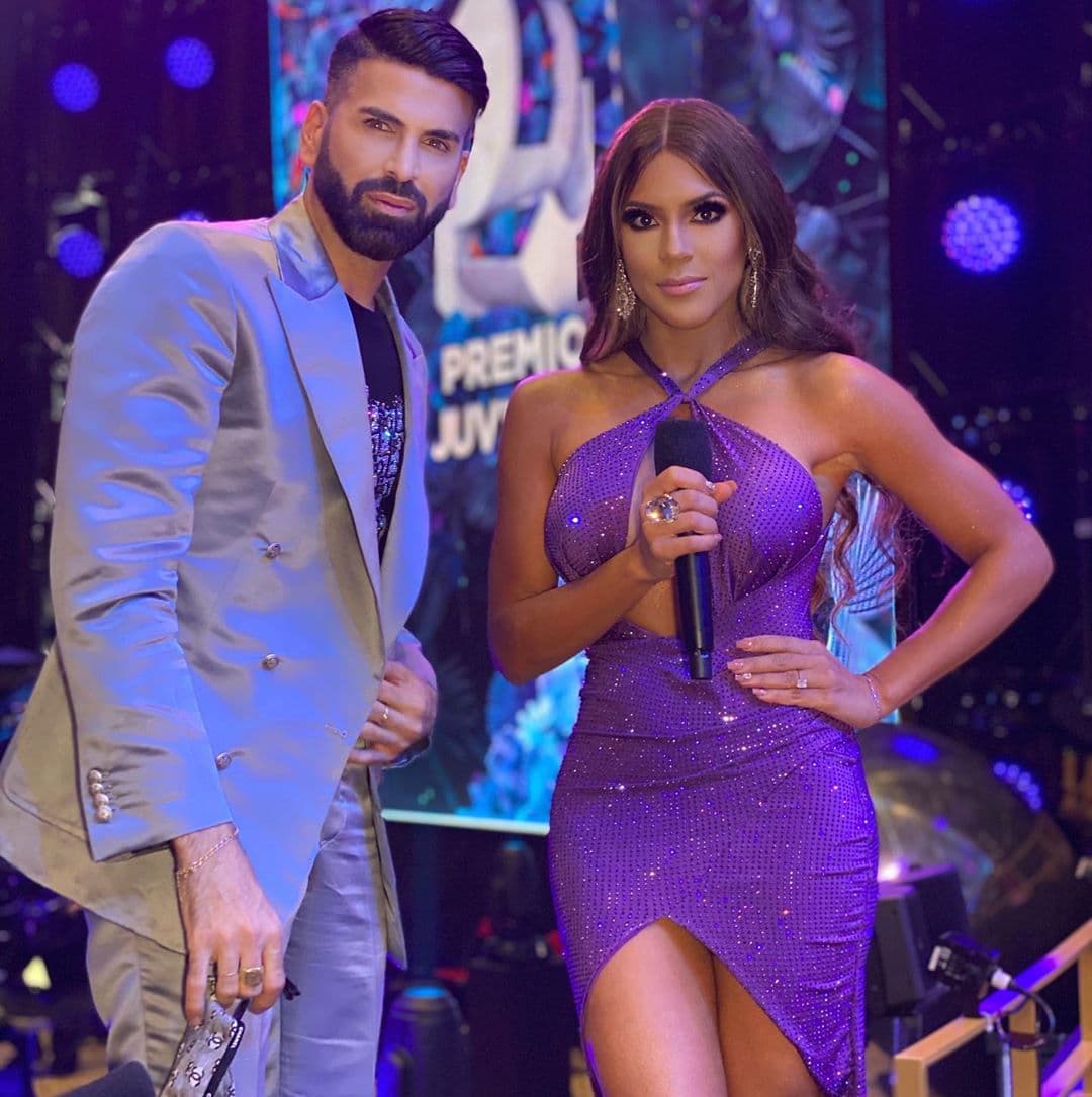 Jomari y Francisca Lachapel: más guapos, imposible.