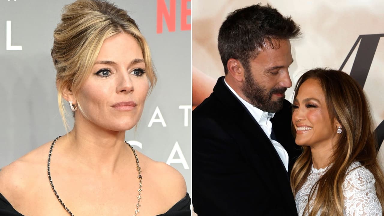 No todo es pasión como con JLo: Sienna Miller revela que tuvo “cero química” con Ben Affleck