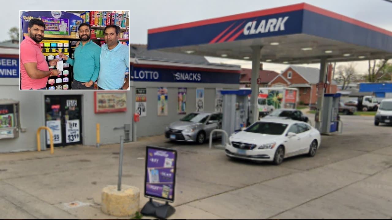 Jugador de la Lotería de Illinois se lleva el acumulado tras comprar su boleto en un suburbio de Chicago 