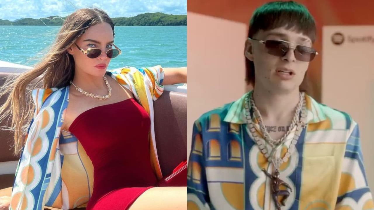 Estas fotografías desataron rumores de romance entre los cantantes.