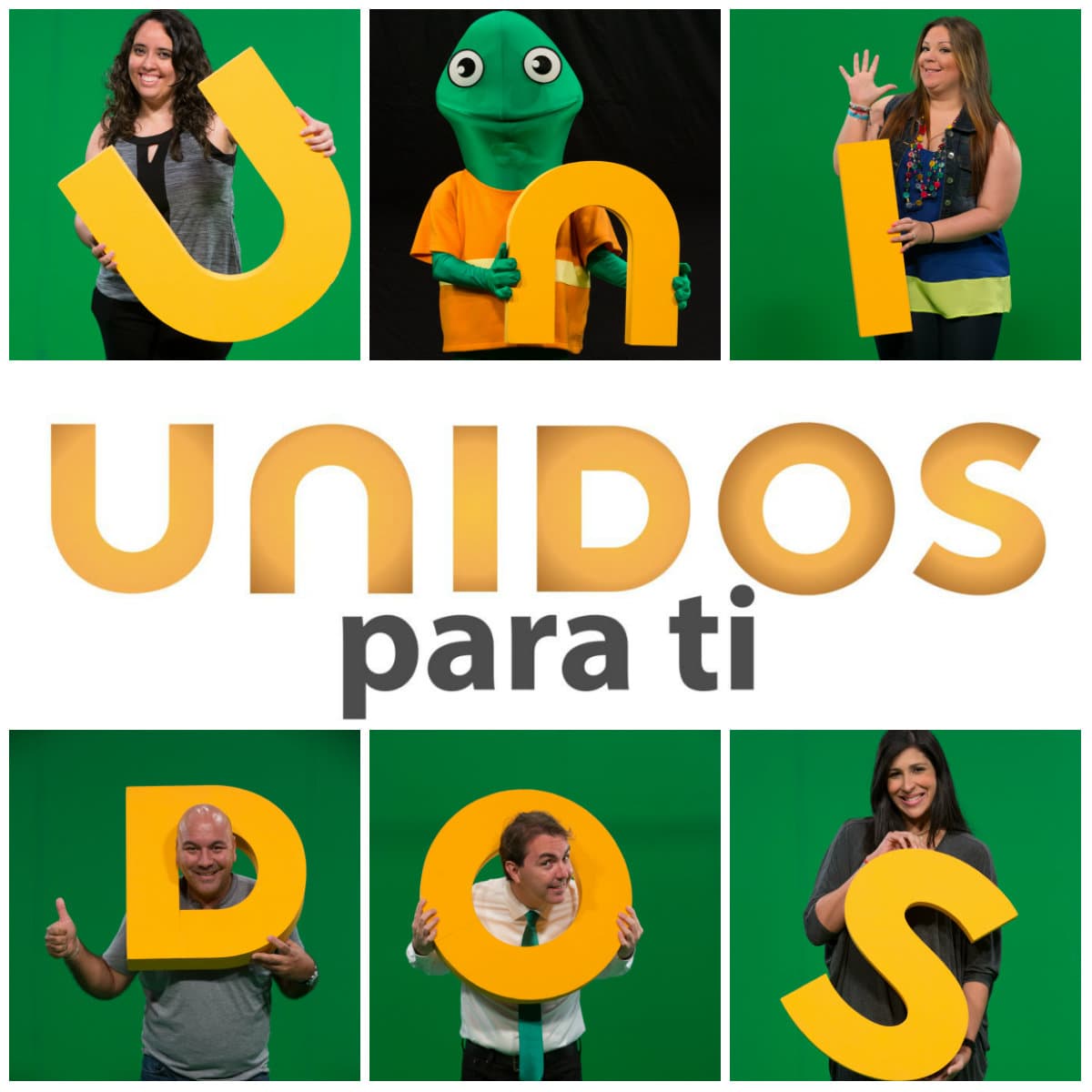 Empleados y talentos de Univision Puerto Rico formaron parte de la campaña.