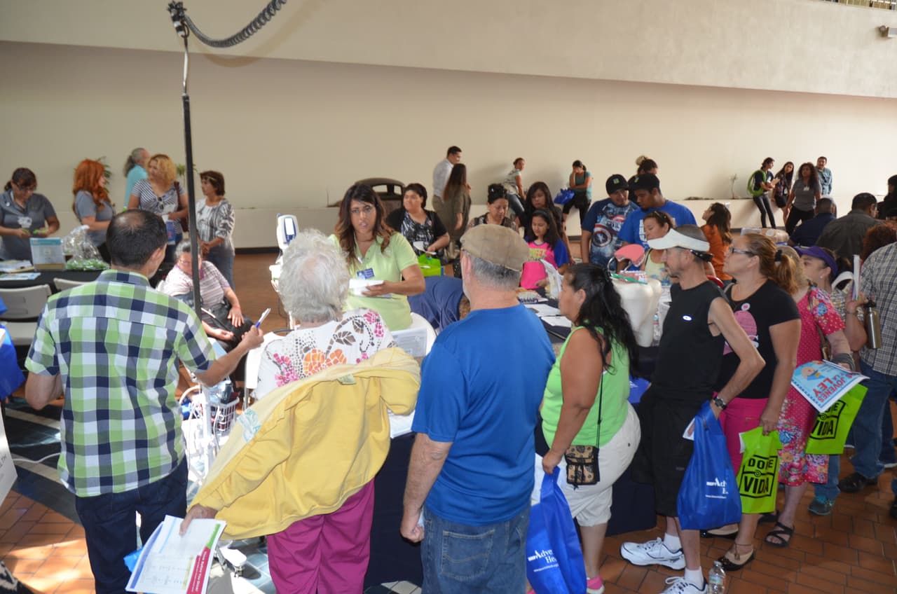Familias del Valle Central aprovecharon de la Feria de Salud 2016