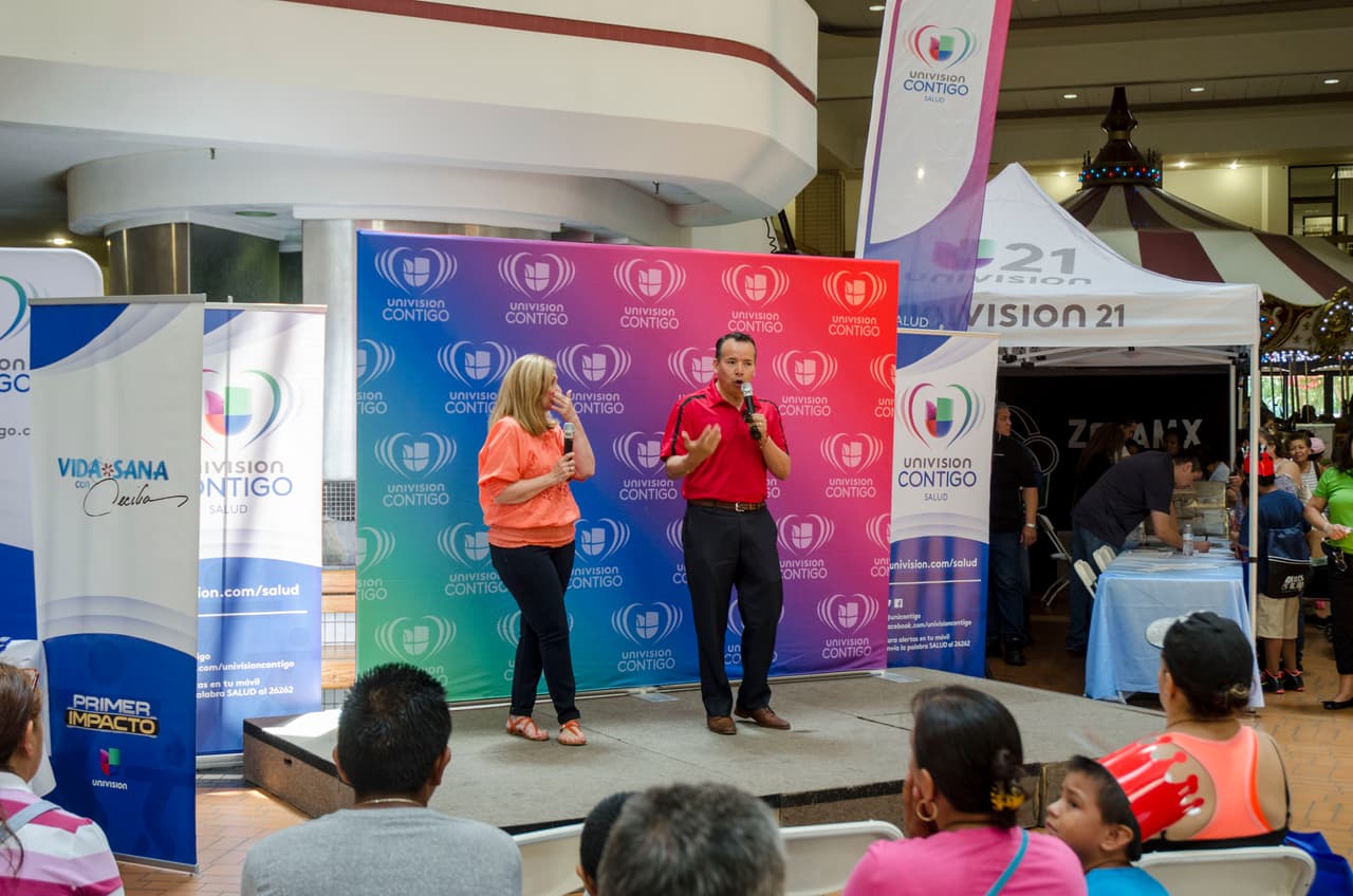 Familias del Valle Central aprovecharon de la Feria de Salud 2016
