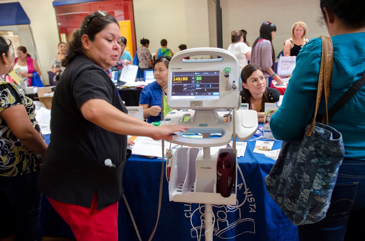 Familias del Valle Central aprovecharon de la Feria de Salud 2016