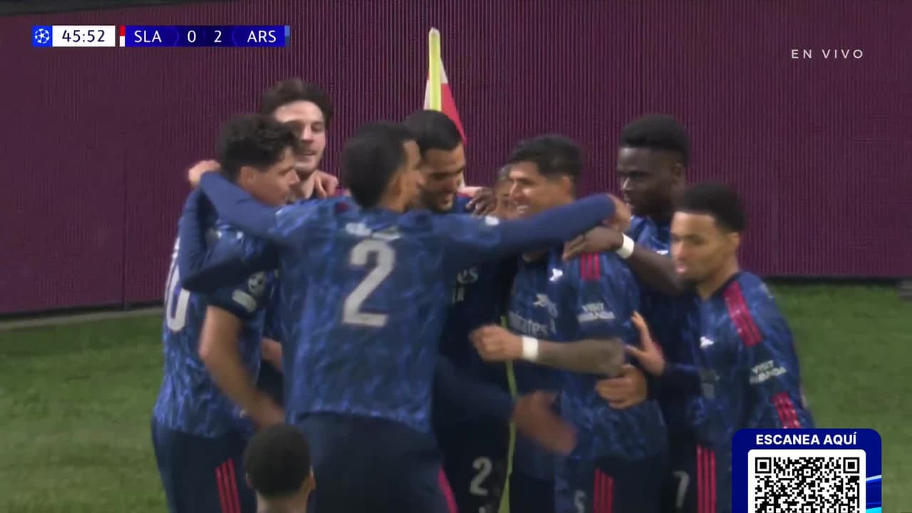 ¡Gol del Arsenal! Apenas nos estábamos acomodando y Mikel Merino aumenta la ventaja Gunner