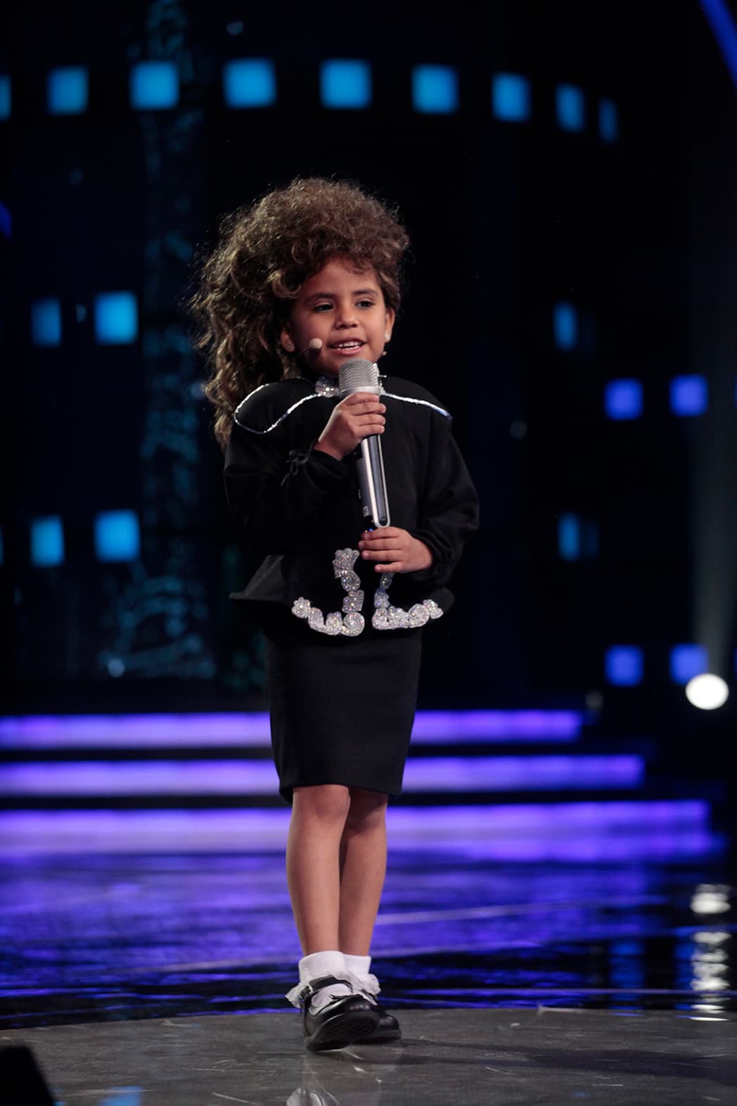 'Beba' no se iba a quedar atrás y terminó cantando.