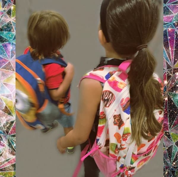 Ambos son tan ocurrentes que mantienen a Thalía feliz y llena de vitalidad.