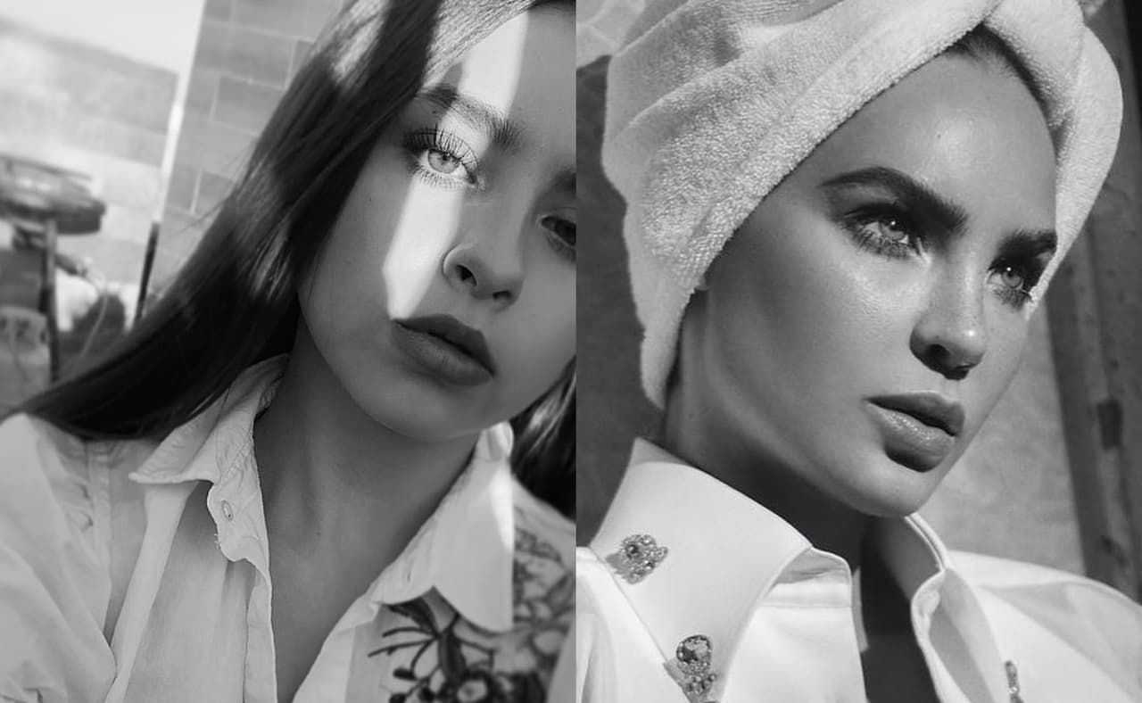 Cuando se trata de hacerse selfies o posar para fotografías, los ojos de ambas son los que destacan, al igual que sus labios.