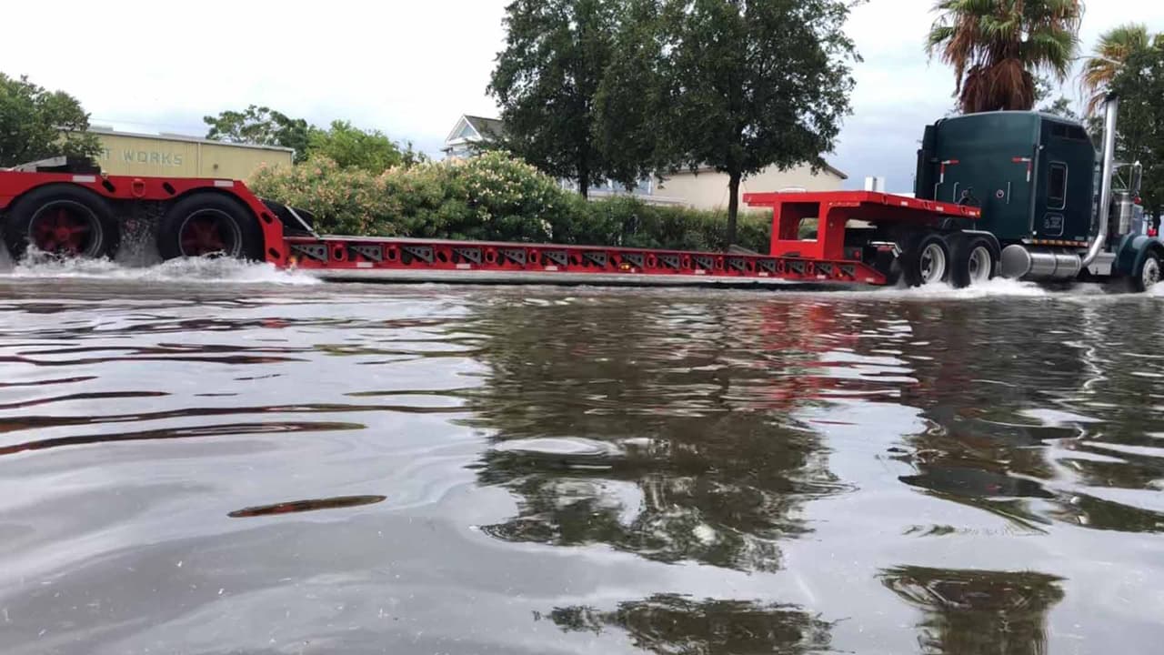 El Servicio Meteorológico Nacional emitió un anuncio por inundaciones repentinas hasta el miércoles a las 2:00 pm.