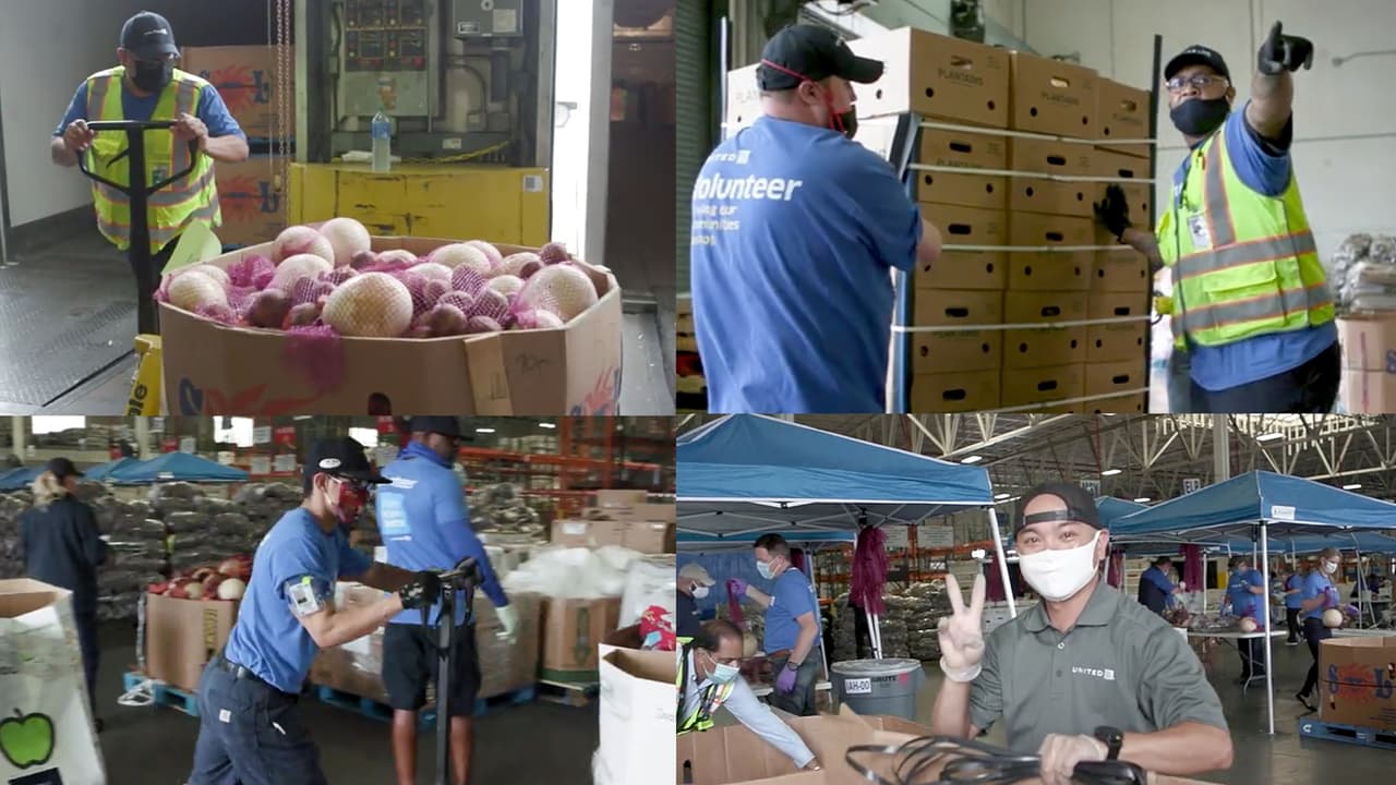 Regalan comida a miles de familias de Houston afectadas por el coronavirus