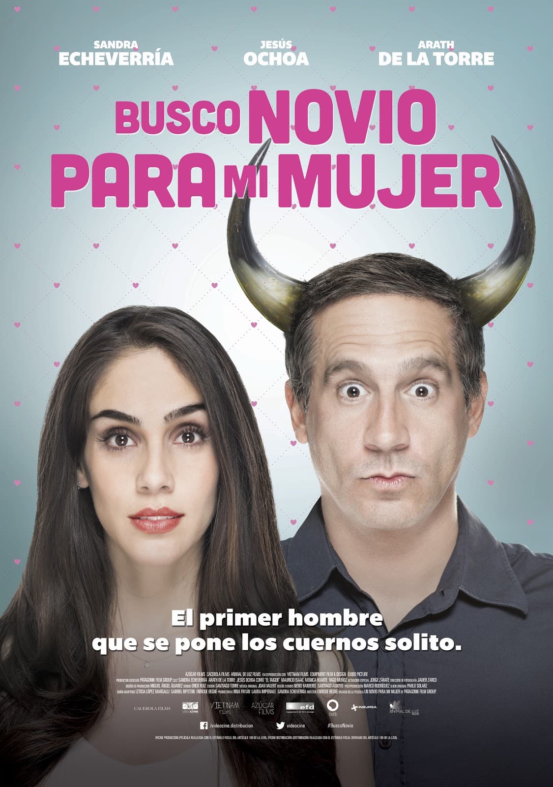 'Busco Novia Para Mi Mujer' es una comedia romántica de producción mexicana, que fue protagonizada por Arath de la Torre y la bella Sandra Echeverria.