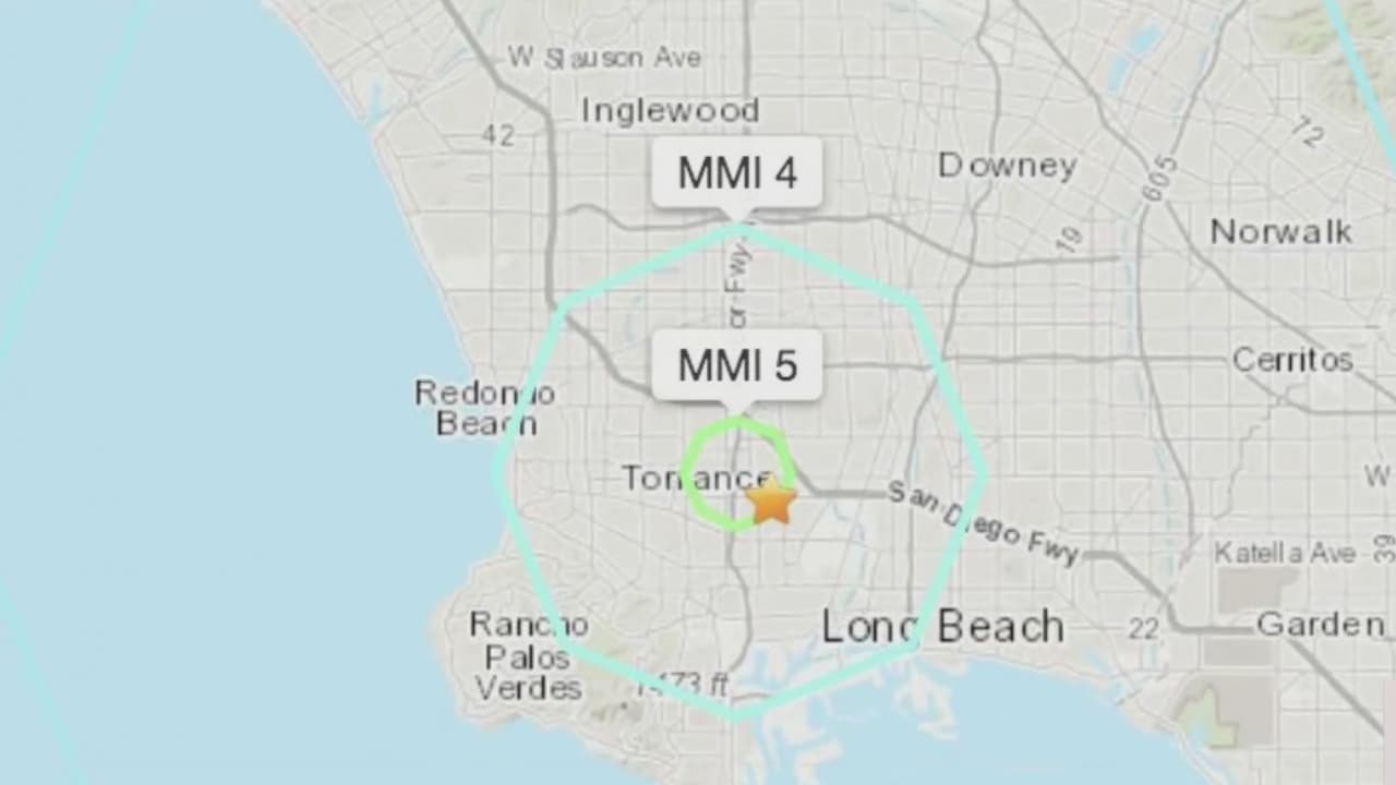 Un temblor de 
<b>magnitud 4.3 tuvo como epicentro la ciudad de Carson</b> y sacudió a gran parte del condado de Los Ángeles, Orange y Ventura en la noche de este viernes.