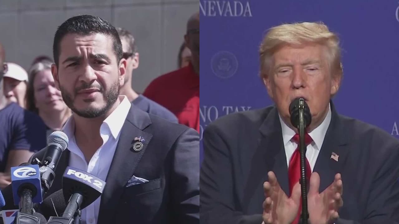 Donald Trump acusa de antisemitismo al candidato demócrata en Michigan, Abdul El-Sayed