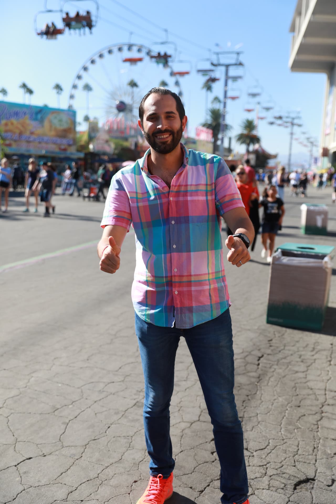 <b>El Compa Ivan</b> más que listo para caminar por los alrededores.