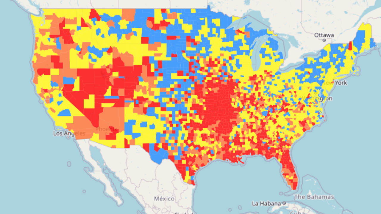 La ola de "la pandemia de los no vacunados": se disparan los casos de covid-19 en EEUU
