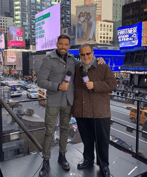 Lili Estefan en esa ocasión confundió al actor de 'Por amar sin ley' con El Gordo antes de entrar al aire.