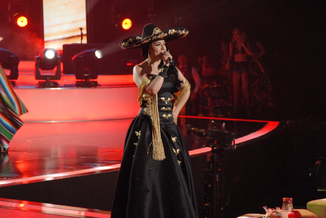 Graciela fue la sensación sobre el escenario.