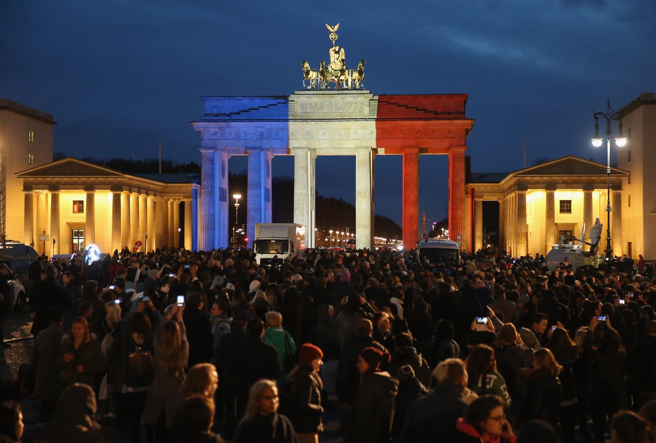 Puerta de Brandenburgo, Berlín, Alemania