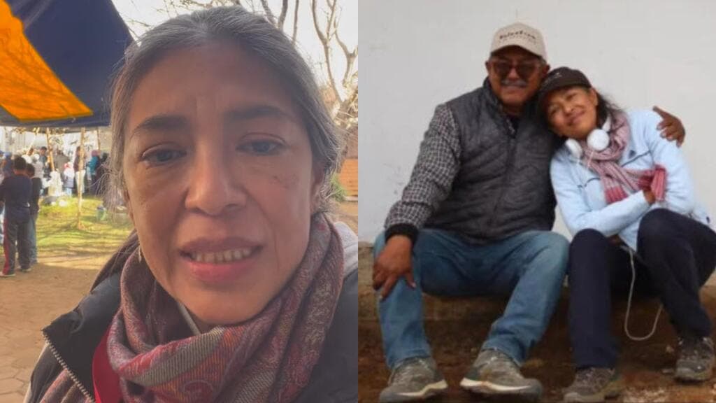 La actriz Ángeles Cruz ya había hecho un llamado de justicia desde el funeral de su hermano Román, quien murió en una aparente emboscada en Oaxaca.